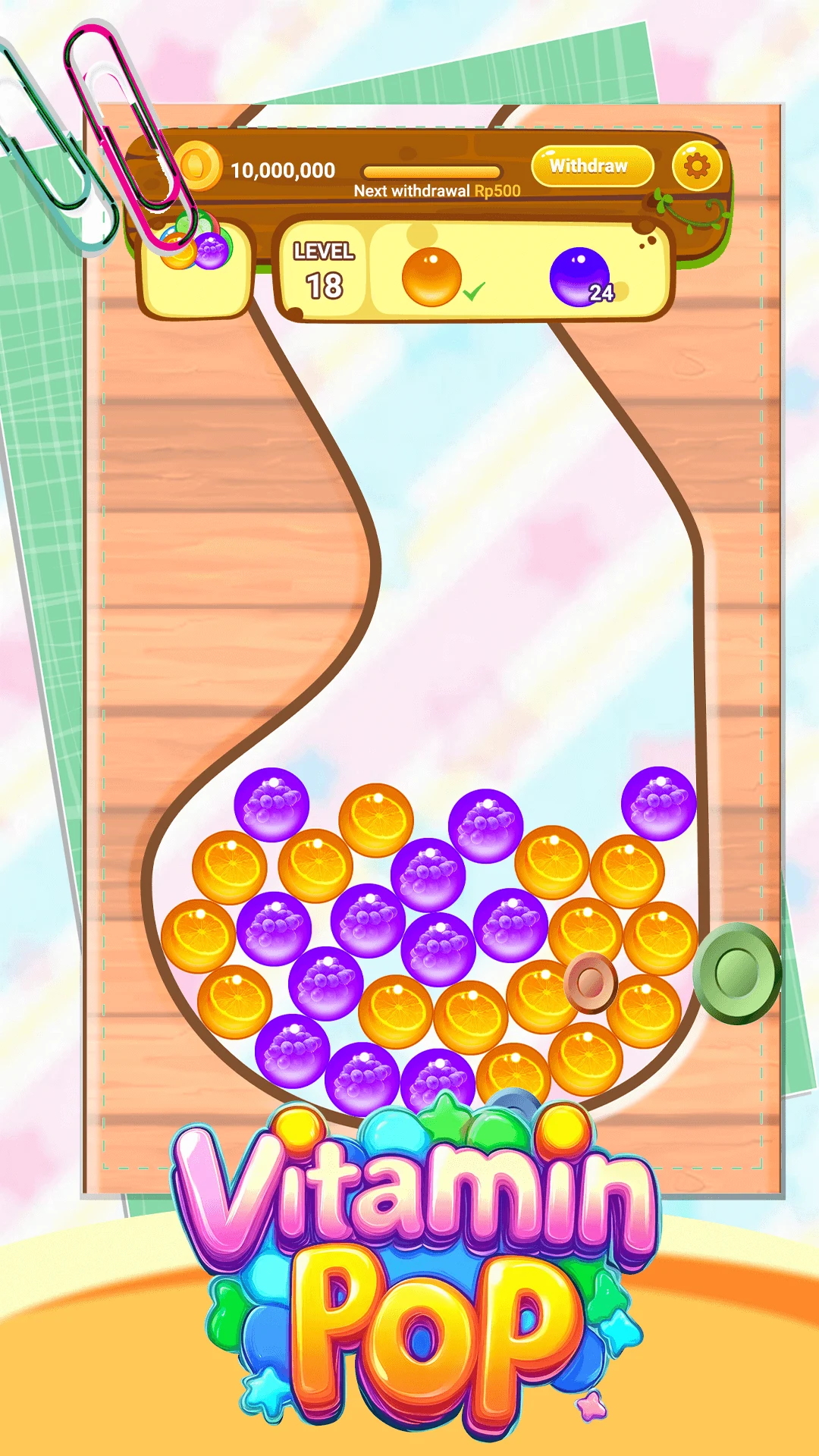 Vitamin Pop: Fruit Bubble screenshot